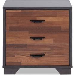 Acme Furniture Eloy Nightstand Dark Walnut Bedside Table 16x20"