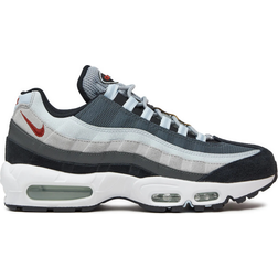 Nike Air Max 95 M - Wolf Grey/Black/Blue Tint/Rugged Orange