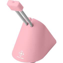 Deltaco PA85 Bungee Porta Cavo Mouse Rosa Lunghezza Antiscivolo