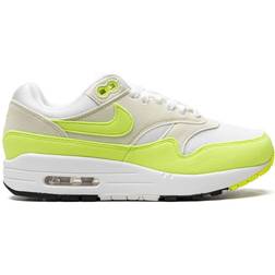 NIKE Air Max 1 W - White/Sea Glass/Black/Volt