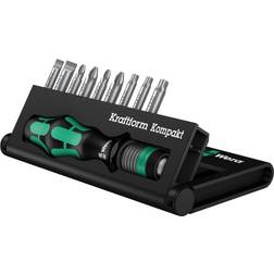 Wera Kraftform Compact 10 05056653001 10pcs Bit Screwdriver