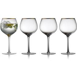 Lyngby Glas Palermo Gold Bicchiere da cocktail 65cl 4pcs