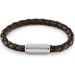 Tommy Hilfiger Exploded Braid Bracelet - Dark Brown