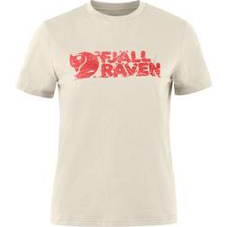 Fjällräven Women's Lush Logo T-Shirt T-shirt XXS, sand