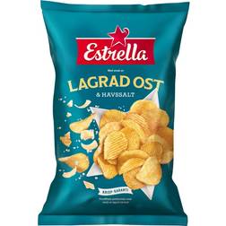 Estrella Lagrad Ost & Havssalt Chips 275g