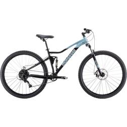 Mongoose Impasse Dual Mountain Bike 2022 - Black/Blue Unisex