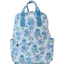 Loungefly Lilo and Stitch Springtime Daisy Allover Print Backpack - Blue