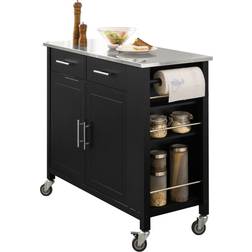 SoBuy FKW108-SCH Trolley Table 46x107cm