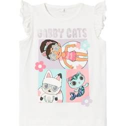 Name It Gabby's Dollhouse T-shirt Weiß