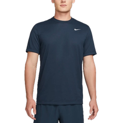 NIKE Men's Dri-FIT Legend Fitness T-shirt - Obsidian/Matte Silver