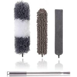 Bayone Microfiber Duster with Telescopic Pole 3-pack