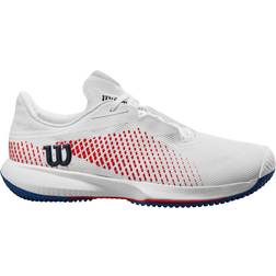 Wilson Kaos Swift 1.5 M - White/Deja Vu Blue/Red