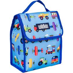 Wildkin Kids Soft Sided Cooler Lunch Bag rains, Planes and Trucks