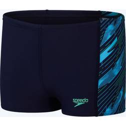 Speedo Boy's HyperBoom Panel Aquashort - Navy/Green