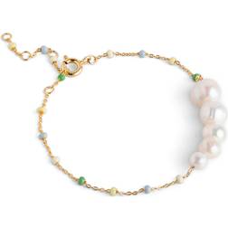 ENAMEL Copenhagen Lola Carmen Serene Bracelet Förgyllt-Silver Sterling 925 mm 190 mm