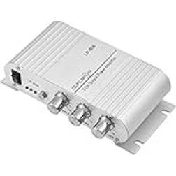 Topiky Mini ljudförstärkare, 20W 2-kanals HiFi stereo basförstärkare Digital förstärkare för bilmotorcykelhem
