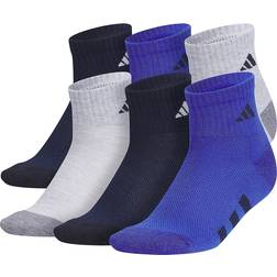 Adidas Athletic Cushioned 6-Pack Quarter Socks Multicolor