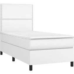 vidaXL Synthetic Leather Boxspringbett