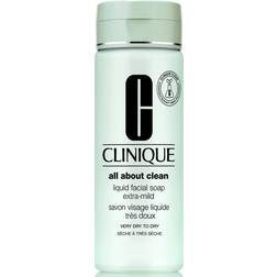 Clinique All About Clean Liquid Facial Soap Extra-Mild Very Dry to Dry Skin 200ml