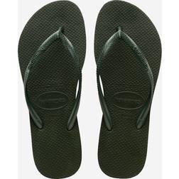 Havaianas Slim Sandalias Mujer - Green Olive