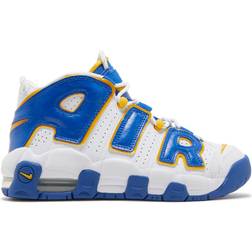 Nike Air More Uptempo GS - White/Game Royal/White/Yellow Ochre