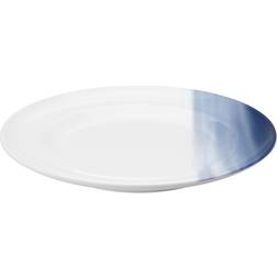 Georg Jensen Koppel Decor Vit Blå Flat tallrik 16cm