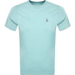 Psycho Bunny Mens Classic Crew Neck Tee - Blue