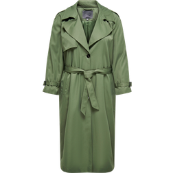 Only Carchloe Trenchcoat - Four Leaf Clover