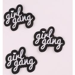 Shein 3pcs Letter Embroidered Iron-on Patch