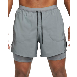 Nike Flex Stride Men's 5" 2-In-1 Running Shorts - Smoke Grey