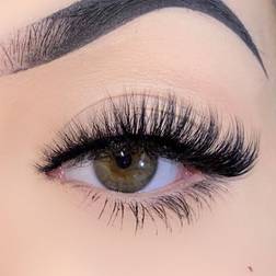 Shein 1 pair Separated Fluffy 15mm Faux Mink False Eyelashes