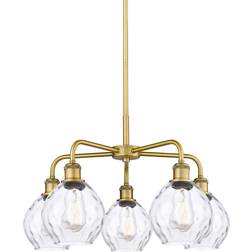 Innovations Lighting Waverly Brushed Brass/Clear Pendant Lamp 24"