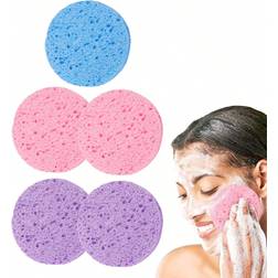 Shein Face Cleansing Sponge Powder Puff - 5pcs