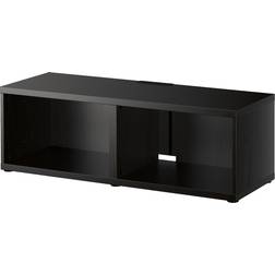 IKEA BESTÅ Black/Brown TV-bänk 120x38cm