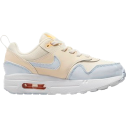 Nike Air Max 1 EasyOn PSV - Pale Ivory/Melon Tint/White/Football Grey