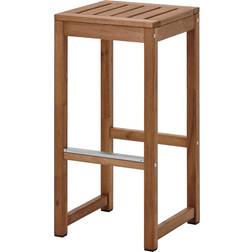 IKEA NÄMMARÖ barpall, utomhus, ljusbrunlaserad