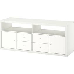 IKEA KALLAX white TV-bänk 147x60cm