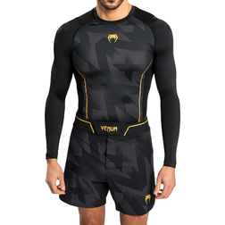 Venum Razor Rashguard Long Sleeves - Black/Gold