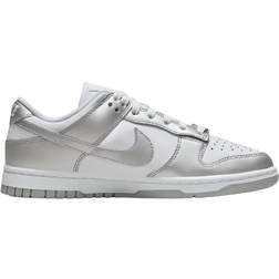 Nike Dunk Low W - White/Blue Joy/Metallic Silver
