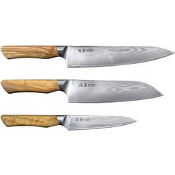 Satake Kaizen SDO-200 Santokukniv, Skrællekniv, Gyutohkniv