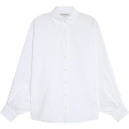 SoSUE Antonia Slim Blouse - White