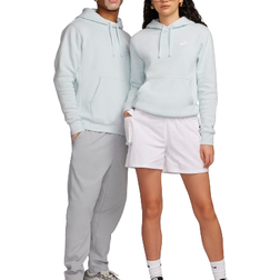 Nike Sportswear Club Fleece Pullover Hoodie - Pure Platinum/White