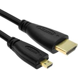 Nordic HDMI-401 1.4 HDMI A - Micro HDMI D M-M 1m