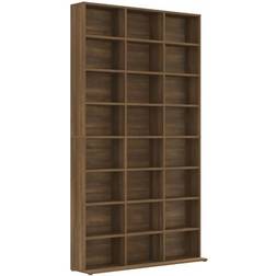 vidaXL 815092 Brown Oak Bogreol 177.5cm
