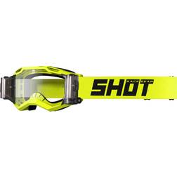 Shot Assault 2.0 Roll-Off Motocross Goggles - Neon Yellow