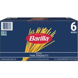 Barilla Barilla Pasta Thin Spaghetti Pack 6