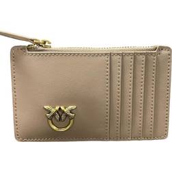 Pinko Airone Cardholder - Ginger Biscuit