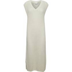 Ichi Aagnys Wa Knitted Dress - Birch