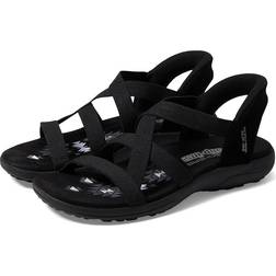 Skechers Reggae Slim Stretch Flex Sandals - Black