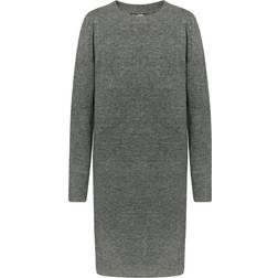 DreiMaster Knitted Dress - Dark Grey